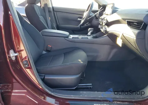 2025 Nissan Sentra Sv from USA, damaged, VIN 3N1AB8CV7SY342626